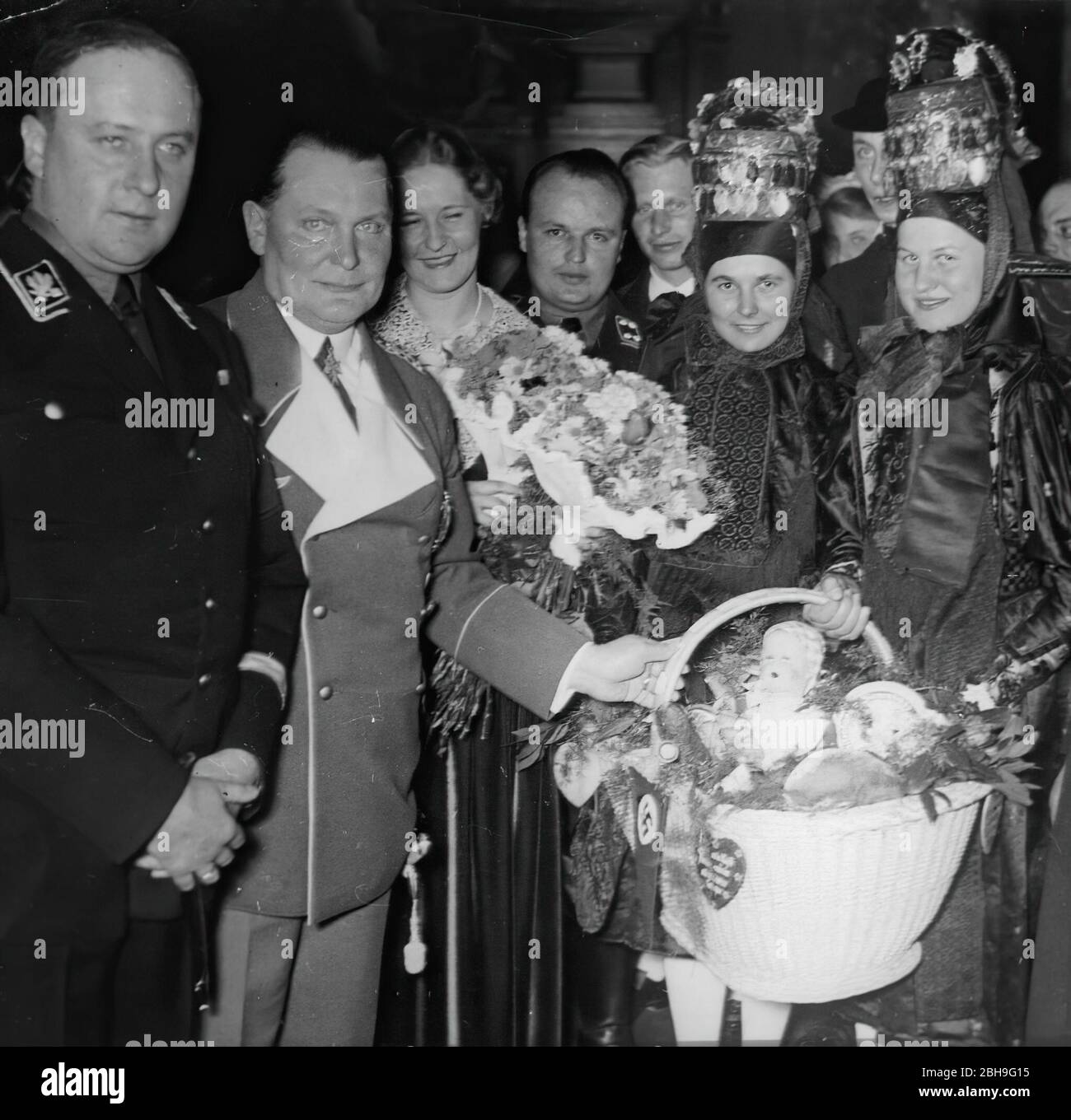 Hermann Goering, (1893-1946), homme politique allemand et chef militaire et membre dirigeant du parti Nazi Banque D'Images