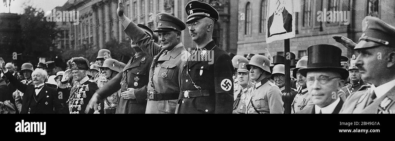 Hermann Goering, (1893-1946), homme politique allemand et chef militaire et membre dirigeant du parti Nazi Banque D'Images