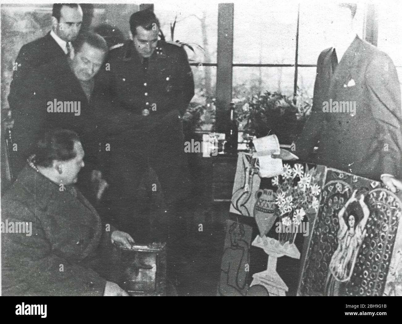 Hermann Goering, (1893-1946), homme politique allemand et chef militaire et membre dirigeant du parti Nazi Banque D'Images