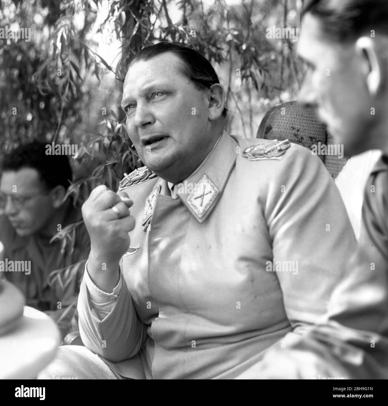 Hermann Goering, (1893-1946), homme politique allemand et chef militaire et membre dirigeant du parti Nazi Banque D'Images