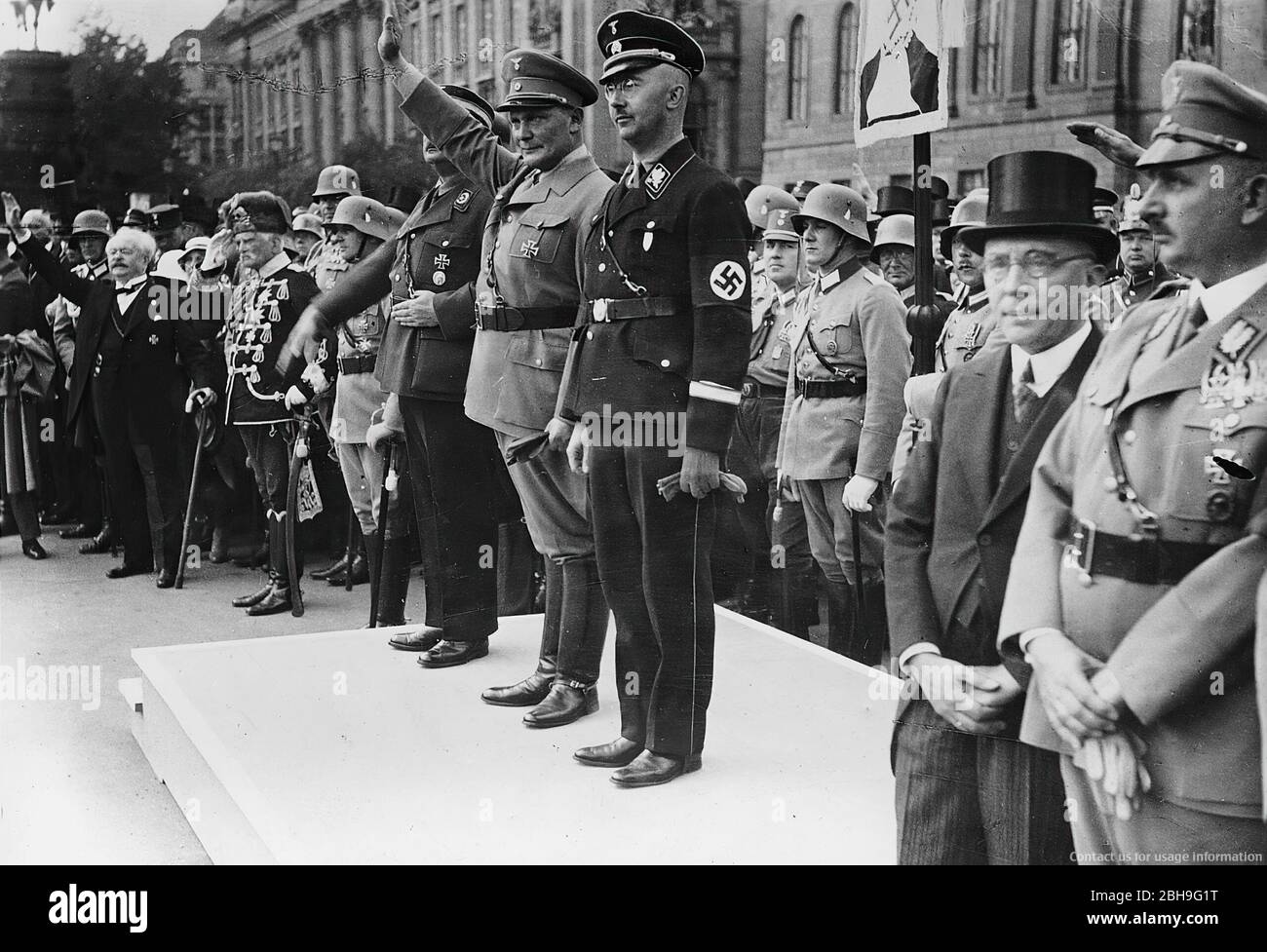 Hermann Goering, (1893-1946), homme politique allemand et chef militaire et membre dirigeant du parti Nazi Banque D'Images