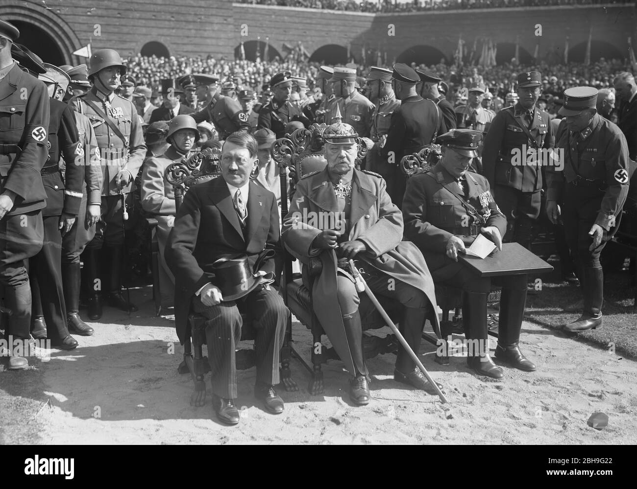 Hermann Goering, (1893-1946), homme politique allemand et chef militaire et membre dirigeant du parti Nazi Banque D'Images