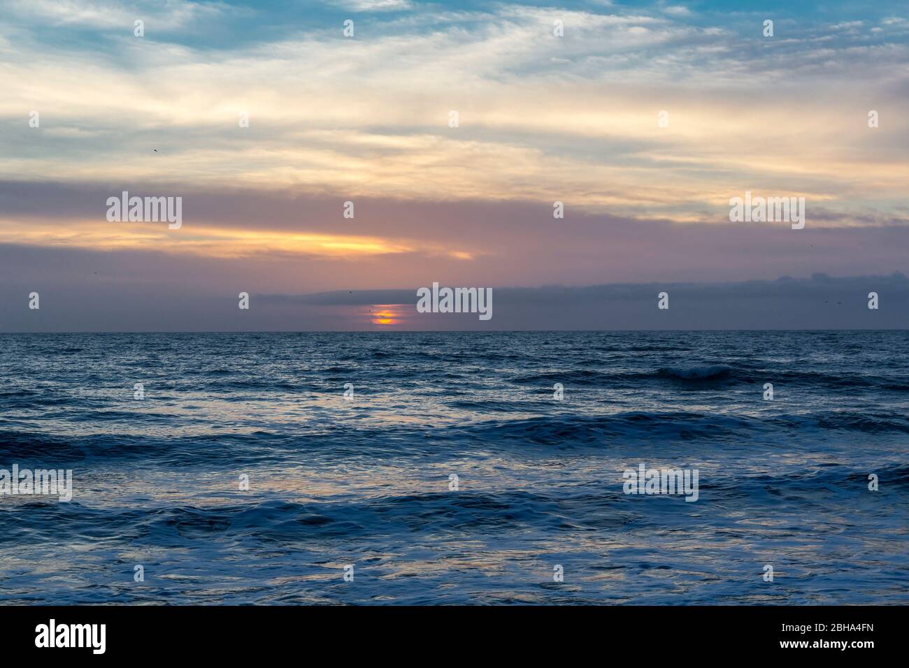 Sonnenaufgang, Cocoa Beach, Floride, États-Unis, Nordamerika Banque D'Images