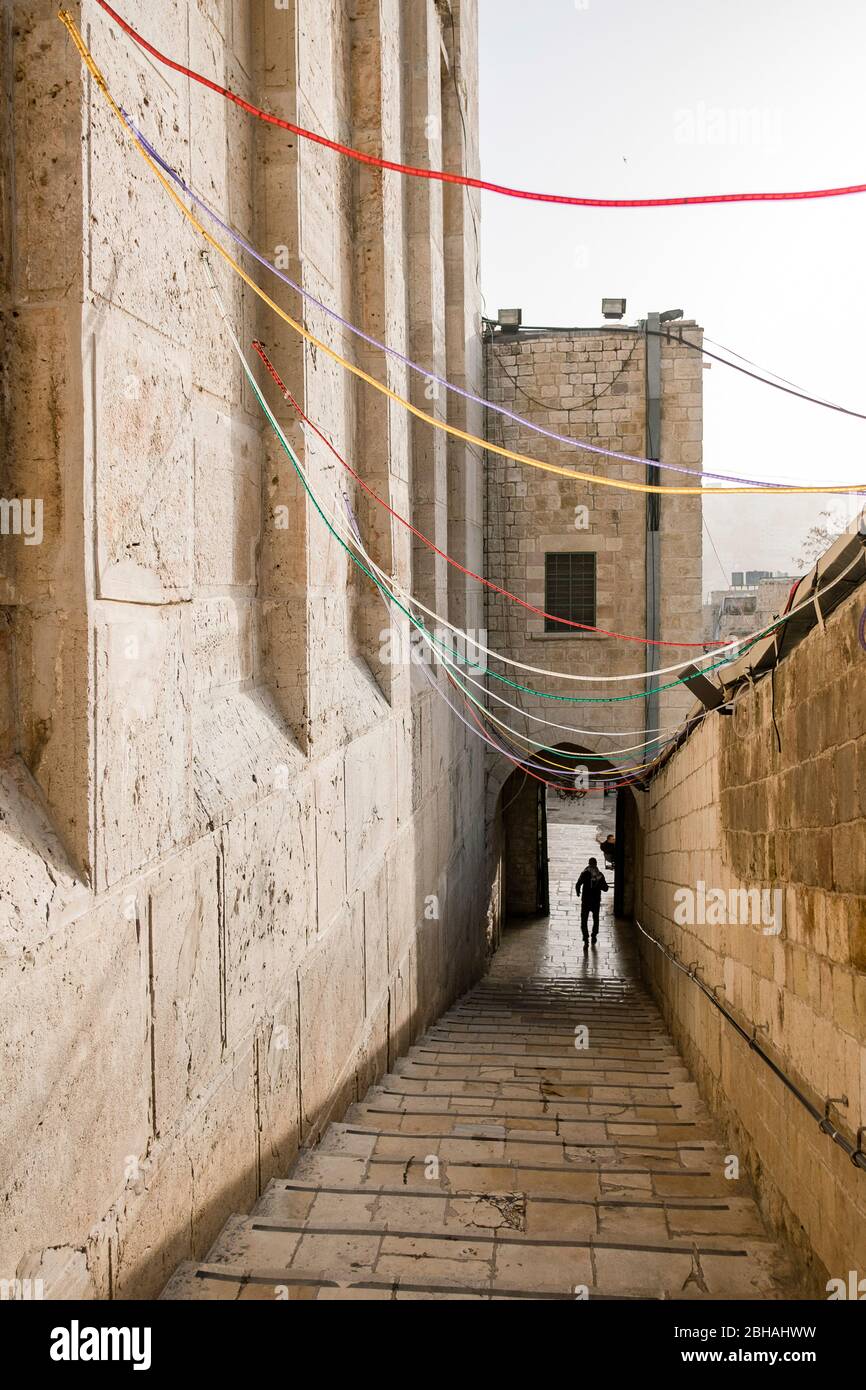 Tombe d'Abraham à Hébron, Palestine Banque D'Images