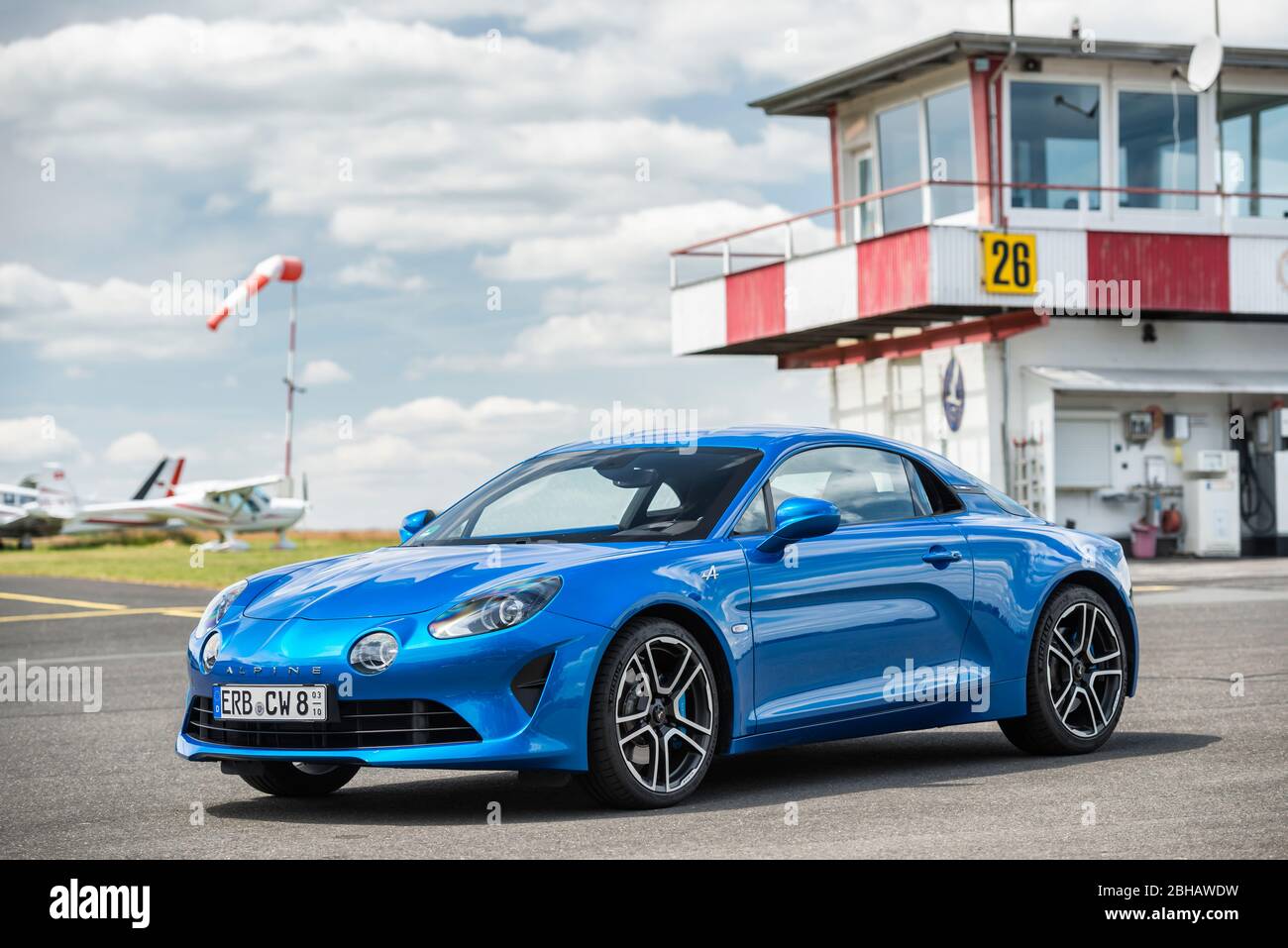 Michelstadt, Hesse, Allemagne, Renault Alpine A 110, construit en 2018, 252 ch, capacité 1,8 litre Banque D'Images