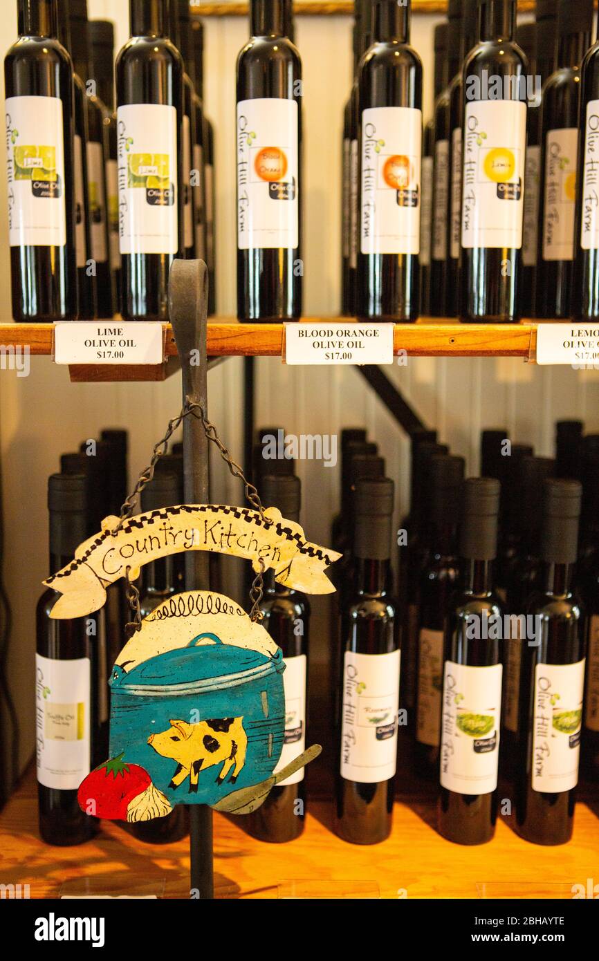 Olive Hill Farm, Los Olivos, Californie Banque D'Images