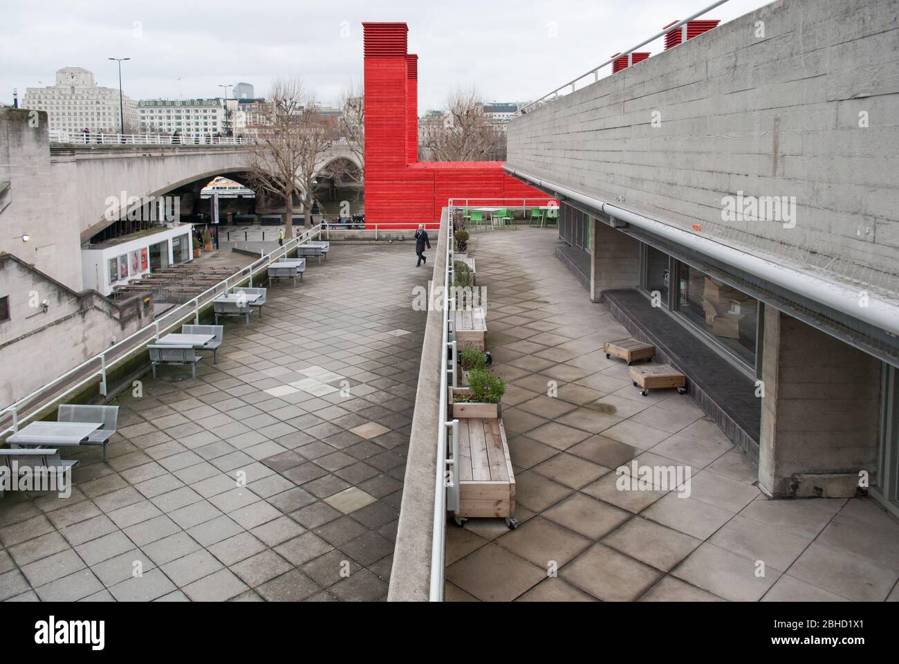 Théâtre national royal Denys Lasdun béton armé South Bank River Thames Building Upper Ground, Bishop's, Londres SE1 par Sir Denys Lasdun Banque D'Images