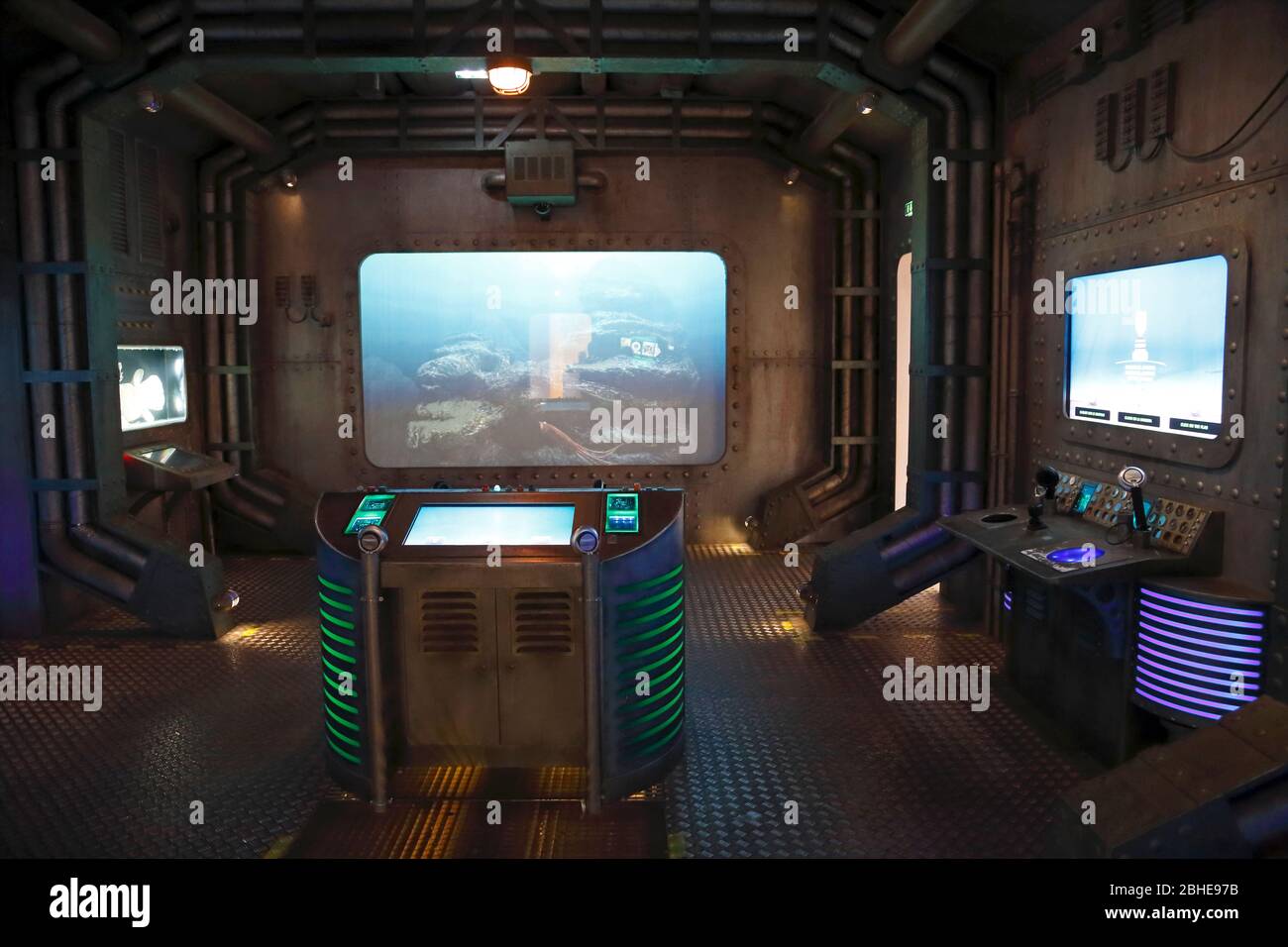 La Cité de l'Océan et du Surf à Biarritz. Pyrénées-Atlantiques, France Banque D'Images