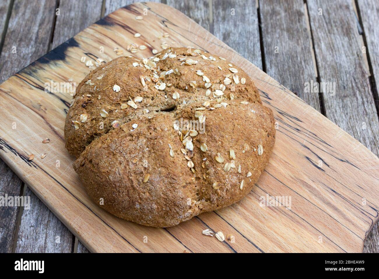 Pain Soda complet Banque D'Images