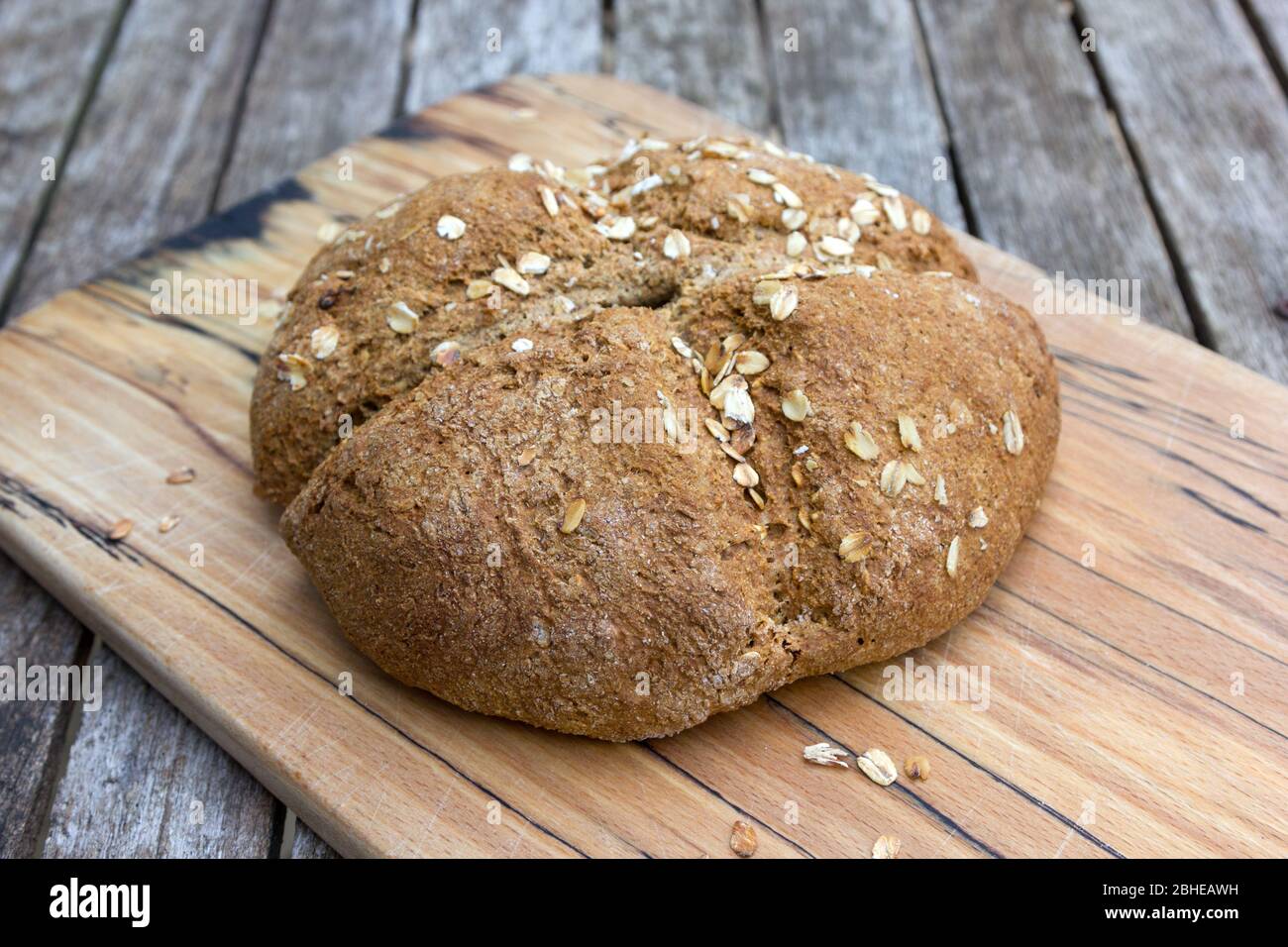 Pain Soda complet Banque D'Images