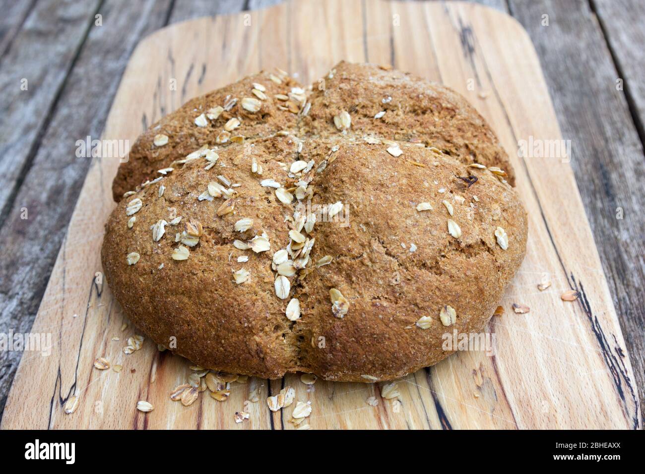 Pain Soda complet Banque D'Images