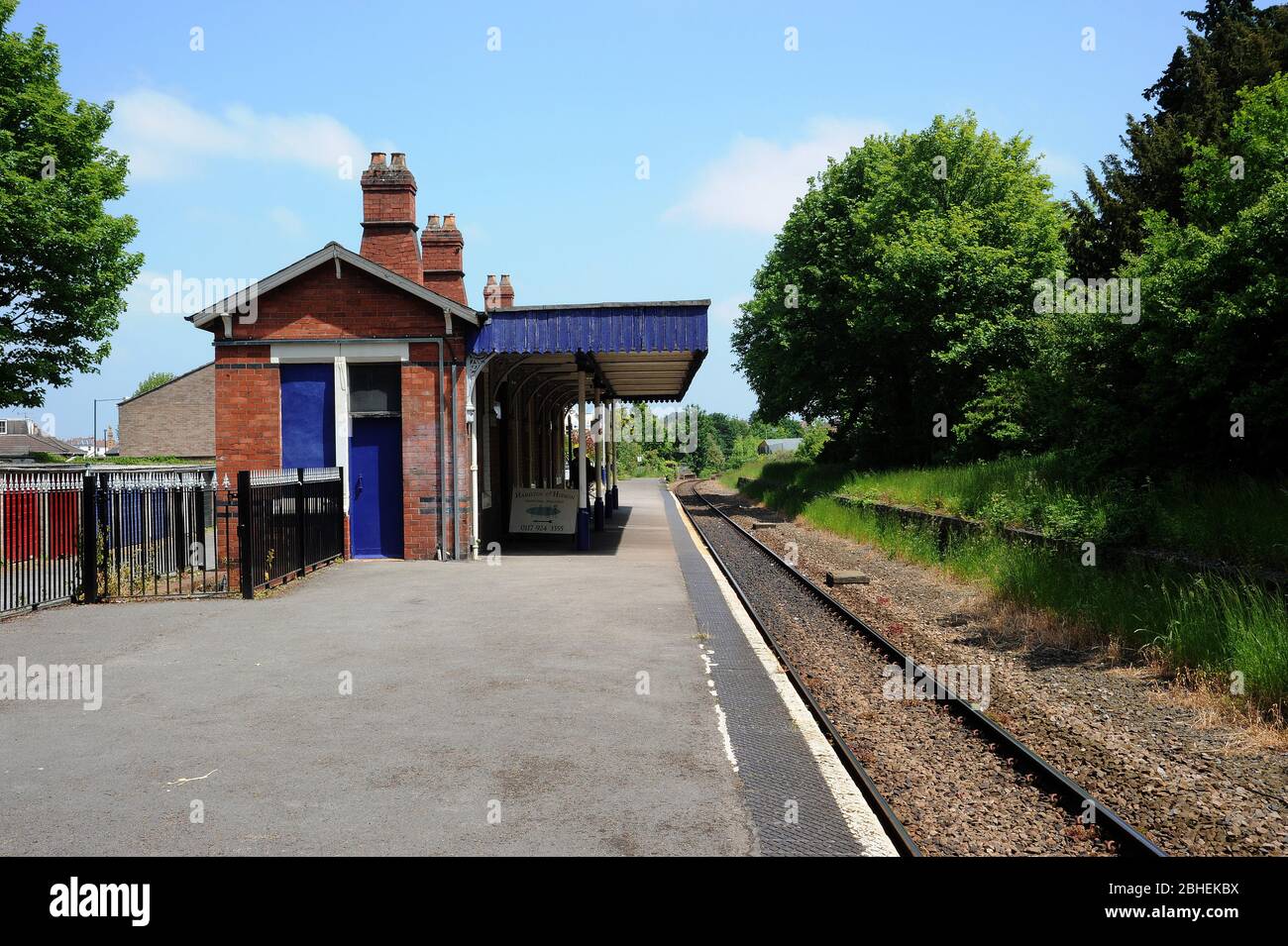 Bâtiment de la gare de Redland, en direction de Bristol Temple Meads. Banque D'Images