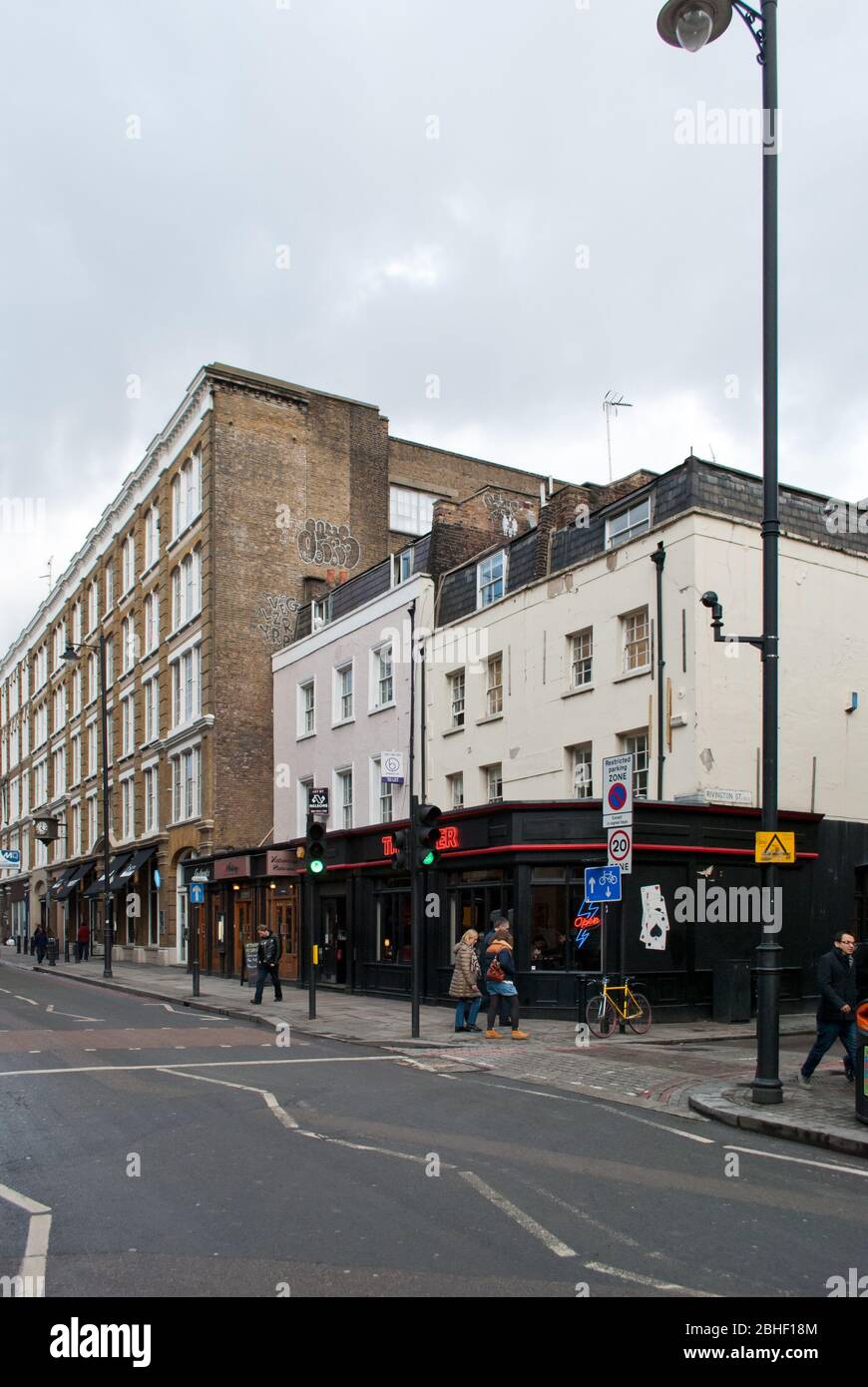 Quartier Londonien De Hackney Banque D Image Et Photos Alamy