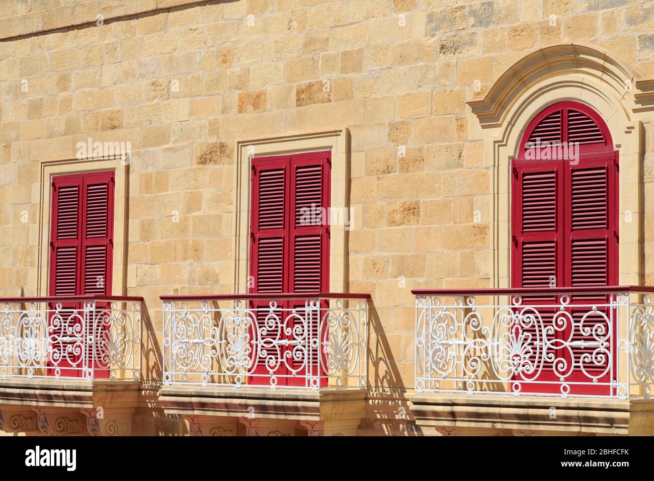 Place Saint-Georges, Victoria City, Gozo Island, Malte, Europe Banque D'Images