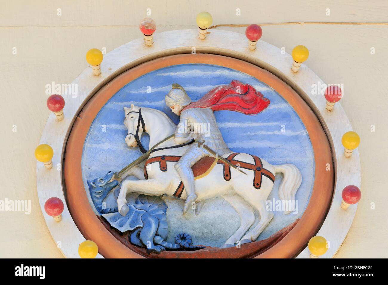 Place Saint-Georges, Victoria City, Gozo Island, Malte, Europe Banque D'Images