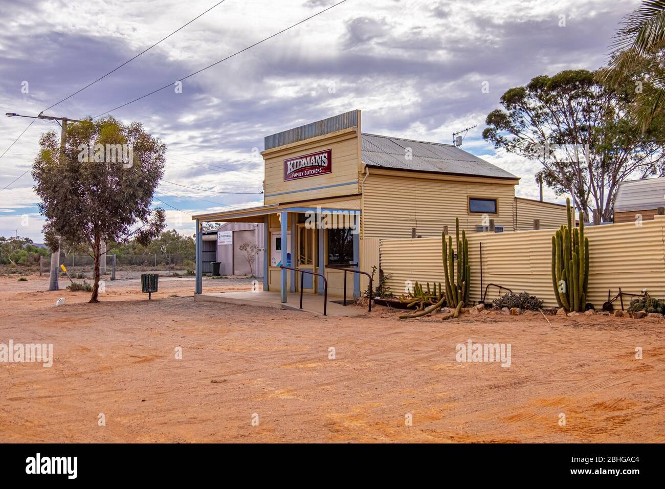 Silverton City, Broken Hill, Outback de Nouvelle-Galles du Sud, Australie. Banque D'Images