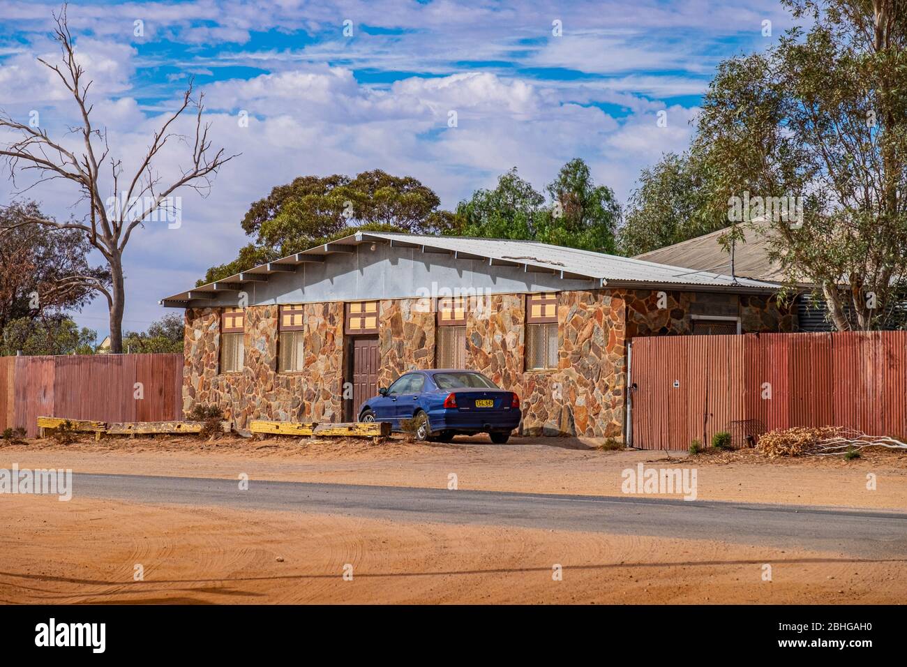 Silverton City, Broken Hill, Outback de Nouvelle-Galles du Sud, Australie. Banque D'Images