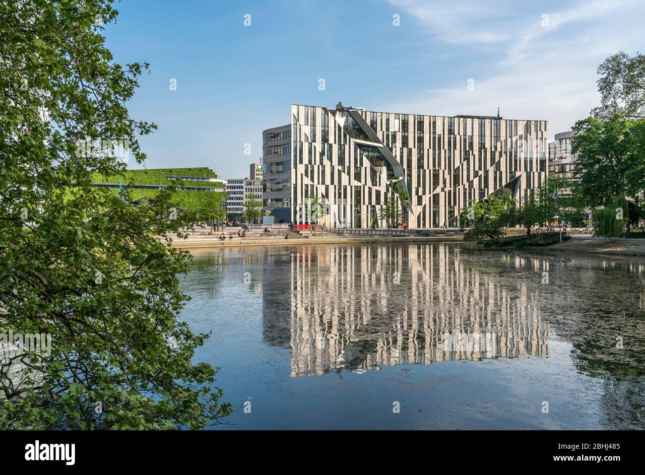 Moderne Architektur des Gebäudekomplex/Käuptstadt Duesseldorf, Nordrhein-Westfalen, Deutschland, Europa | Koe-Bogen Modern Shopping Banque D'Images