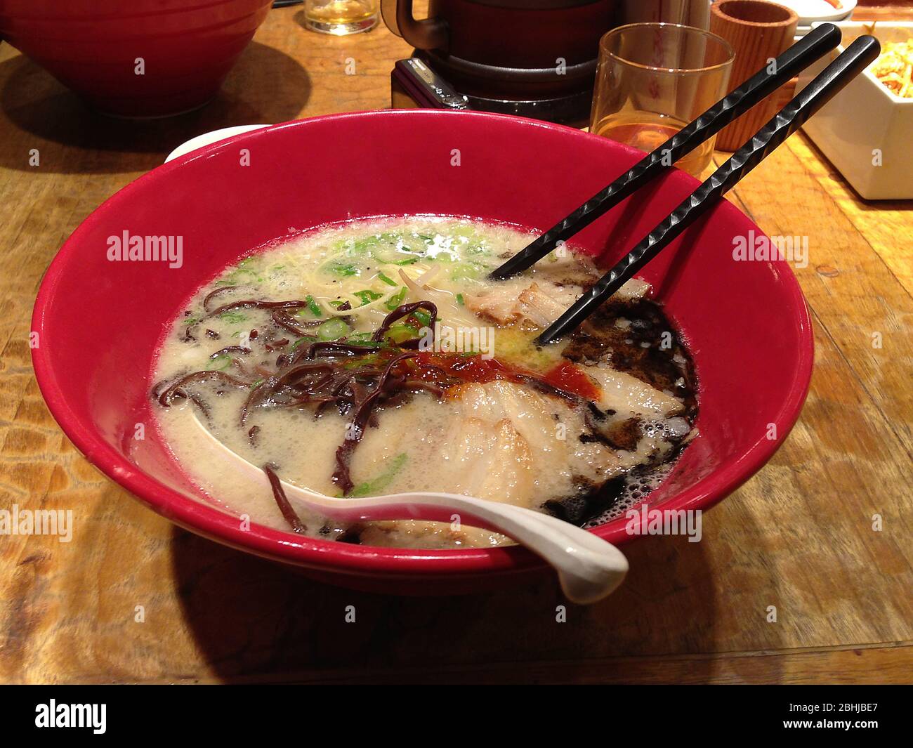 Un plat typique de Ramen, Tokyo, Kanto, Japon, Asie de l'est Banque D'Images