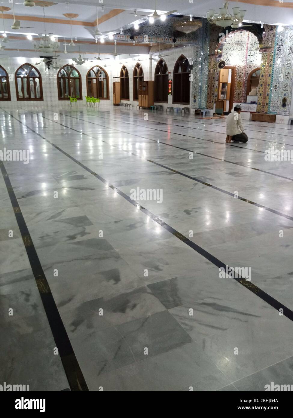 Ramzan Kareem musulman est le mois de fervit Banque D'Images