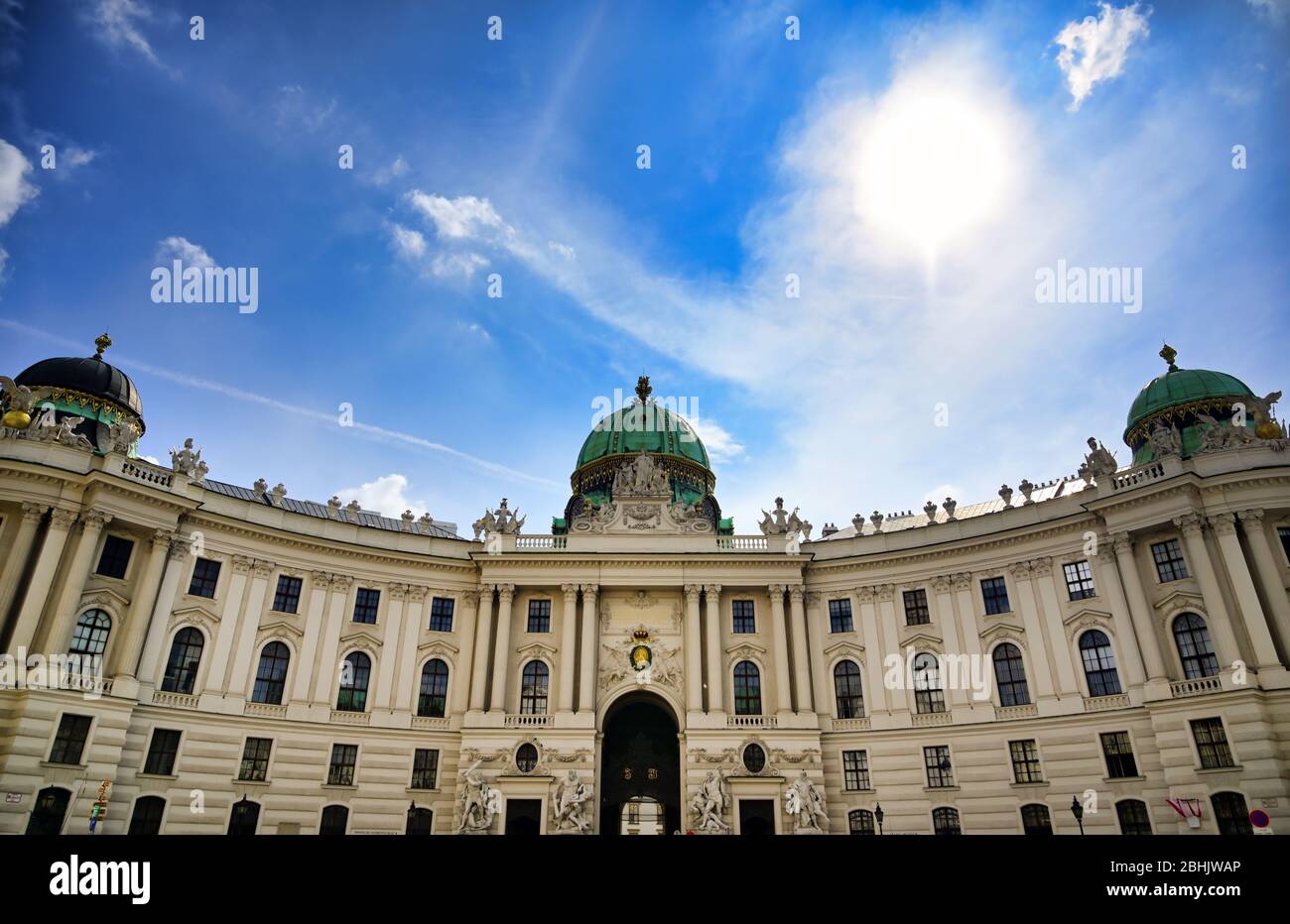 Vienne, Autriche - 19 mai 2019 - le palais Hofburg est un complexe de palais de la dynastie des Habsbourg située à Vienne, Autriche. Banque D'Images
