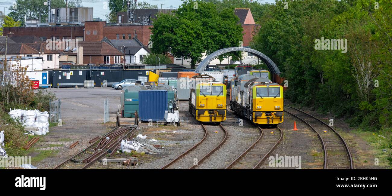 Trains de traitement ferroviaire Banque de photographies et d’images à ...