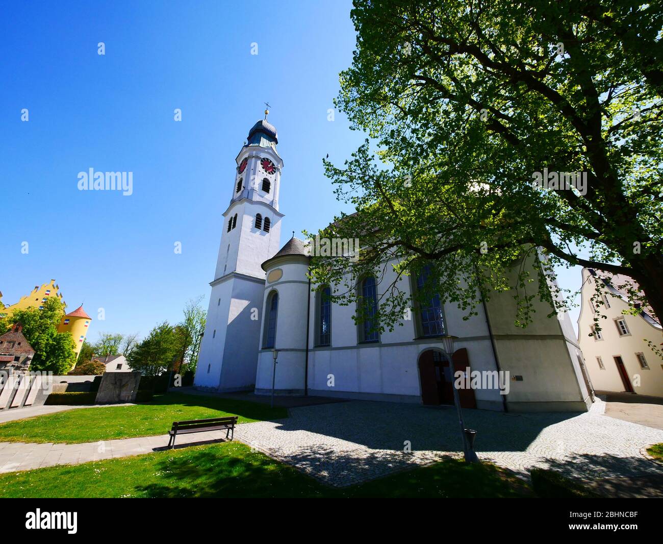 Erbach (Danube), Allemagne : église de Martinus Banque D'Images