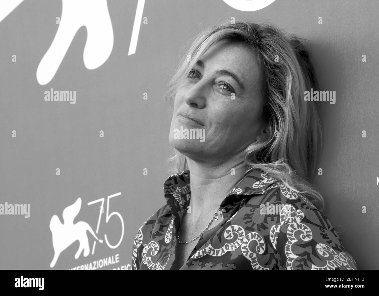 Venise, Italie - 05 SEPTEMBRE : Valeria Bruni Tedeschi assiste à 'la maison d'été (Les Estivants)' au cours de la photocall 75e Festival du Film de Venise Banque D'Images