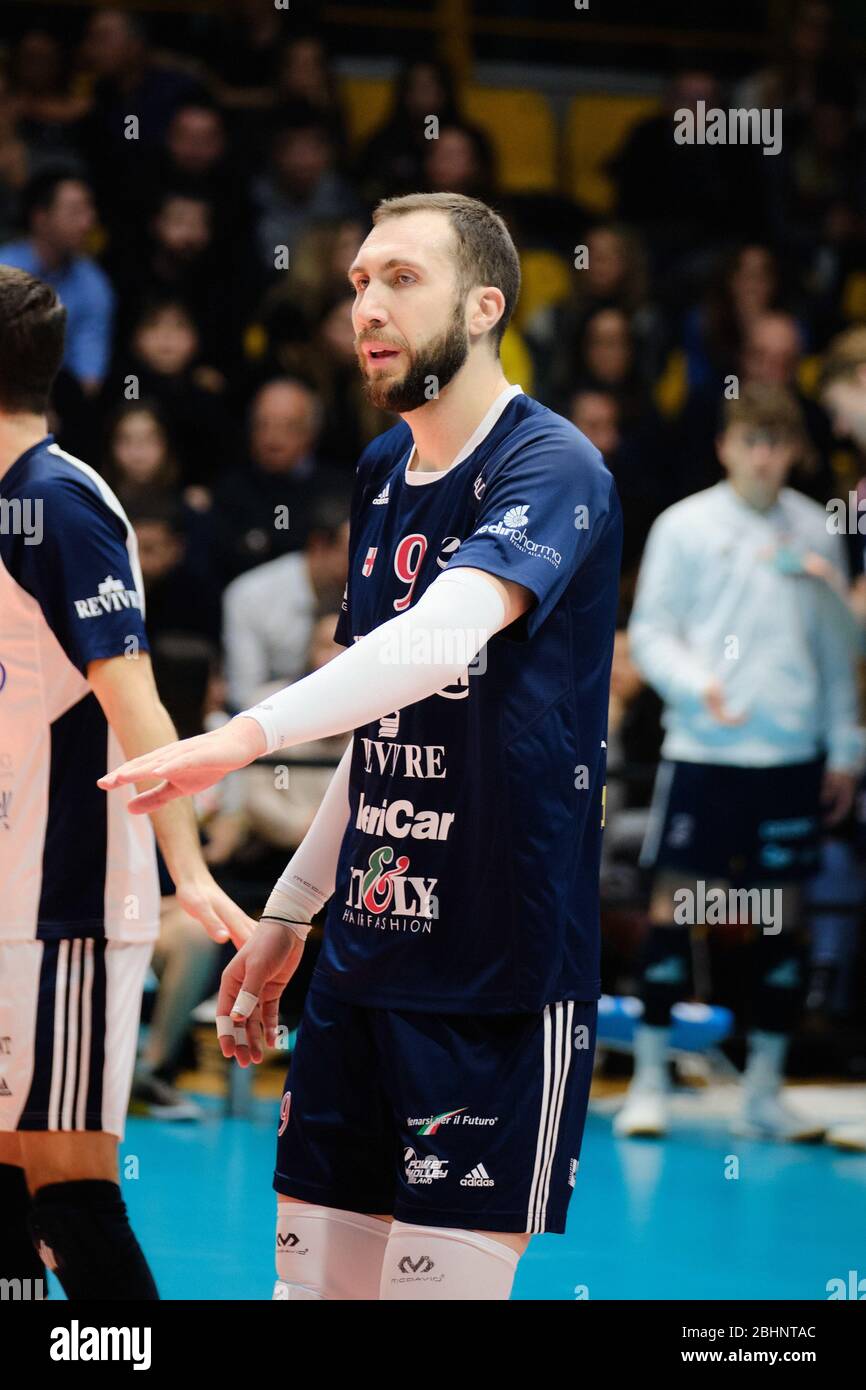 nemanja petric (09) (allianz milano) pendant la saison 2019/20, Volleyball italien Superlega Serie, modène, Italie, 01 Jan 2020 Banque D'Images