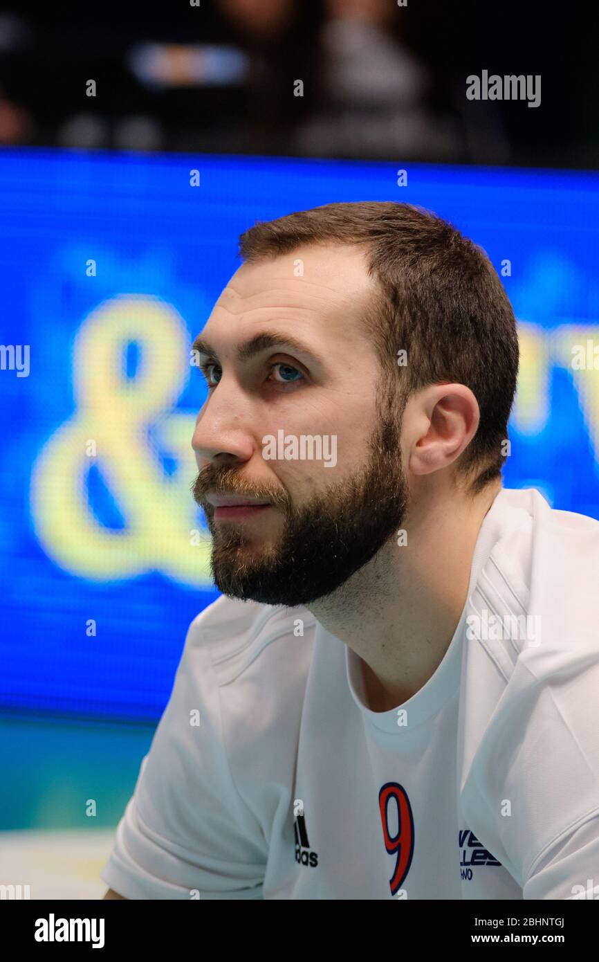 nemanja petric (09) (allianz milano) pendant la saison 2019/20, Volleyball italien Superlega Serie, modène, Italie, 01 Jan 2020 Banque D'Images