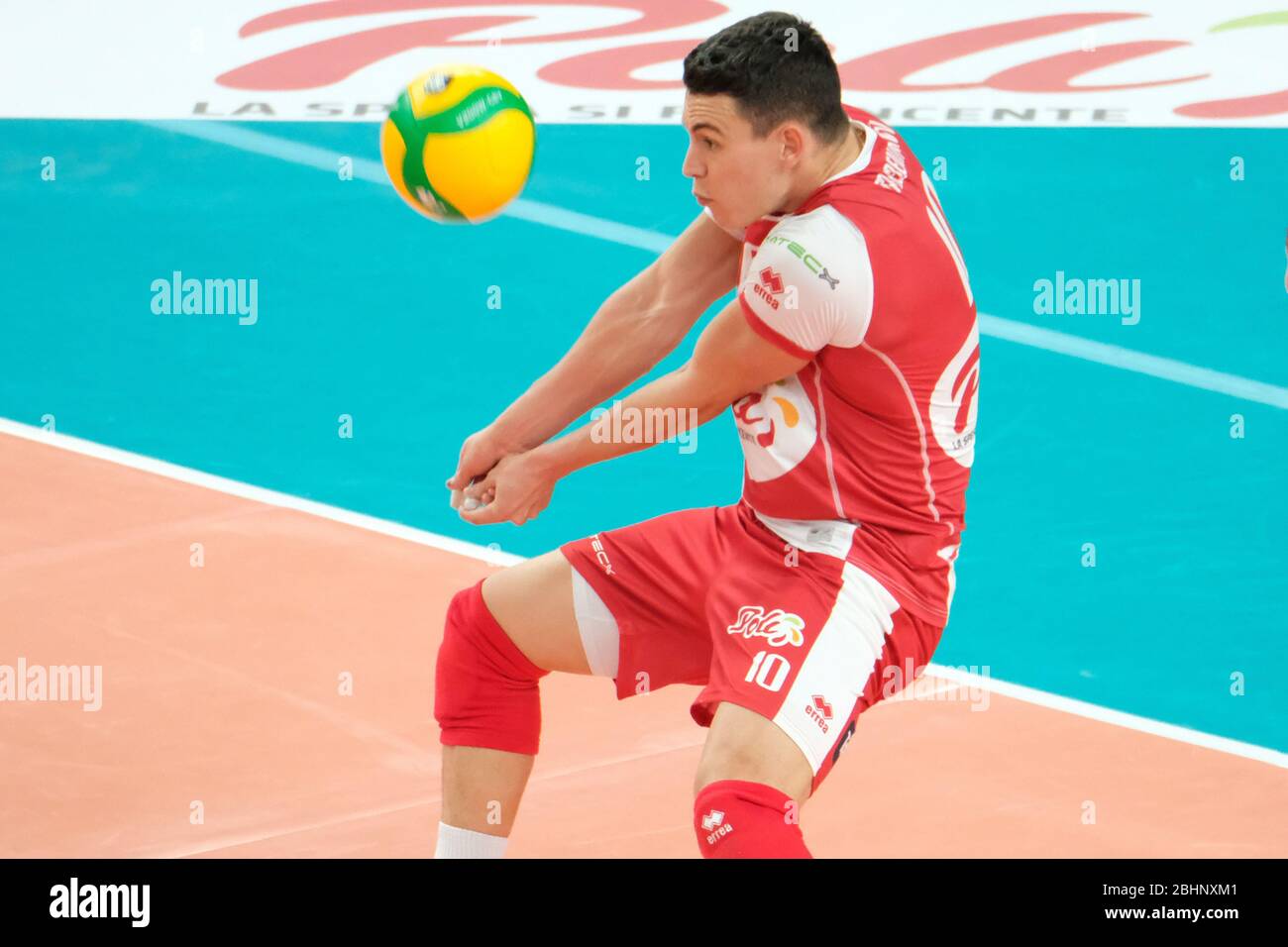 Jenia grebennikov (10) cti trentin pendant le Volleyball italien Superlega Serie A saison 2019/20, AGSM Forum​, Vérone, Italie, 01 Jan 2020 Banque D'Images