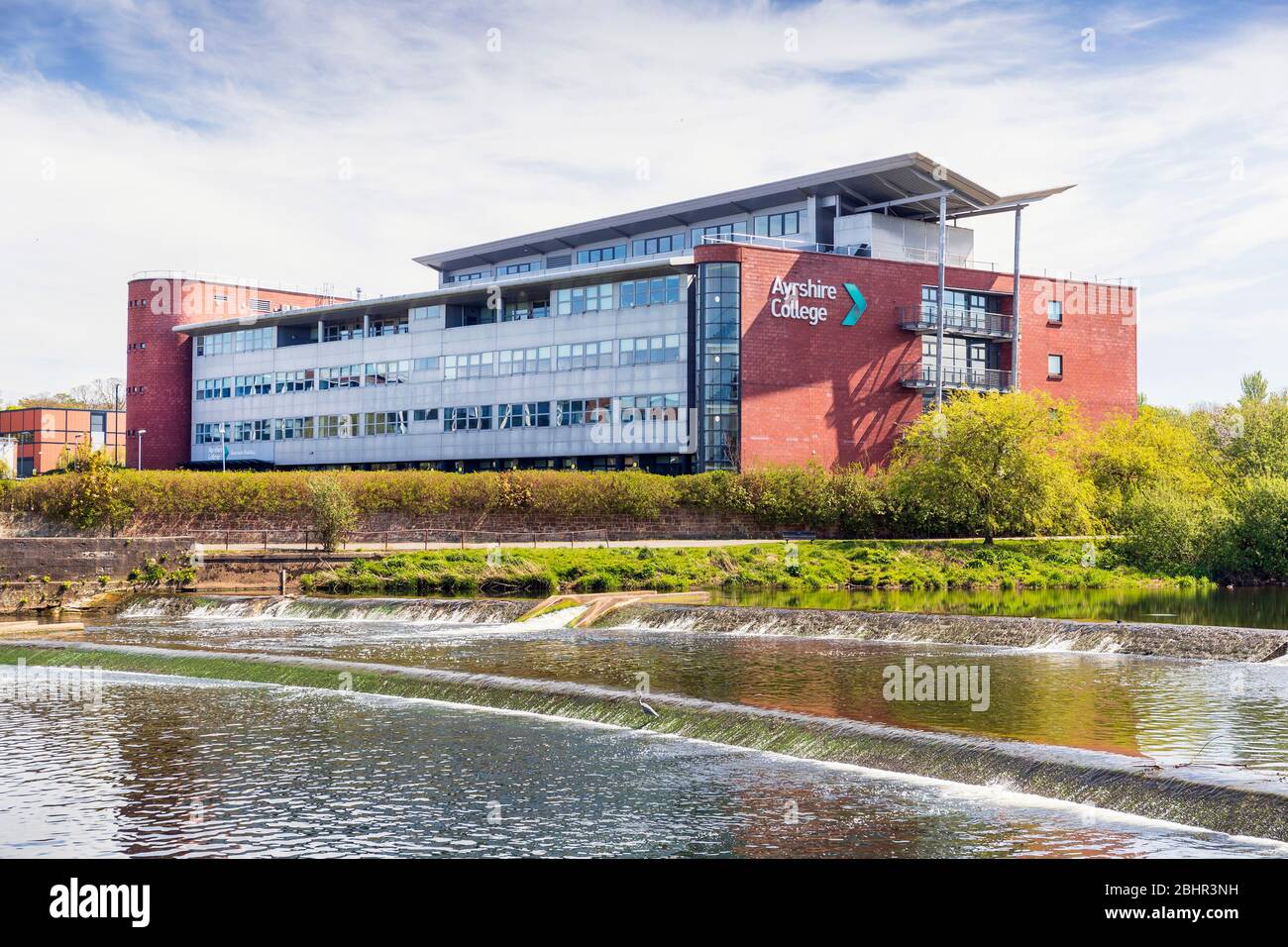 Ayrshire College, Ayr, Ayrshire, Écosse, Royaume-Uni Banque D'Images