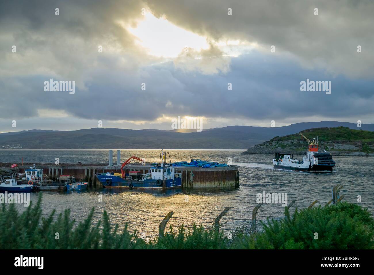 Portavadie, Cowal, Argyll Banque D'Images