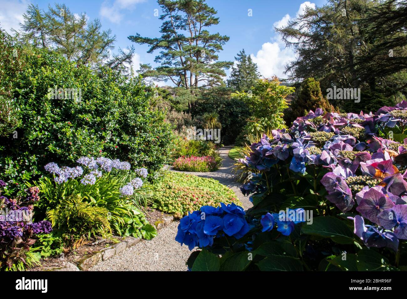 Jardin de la Charaine, Melfort, Argyll, NTS Banque D'Images