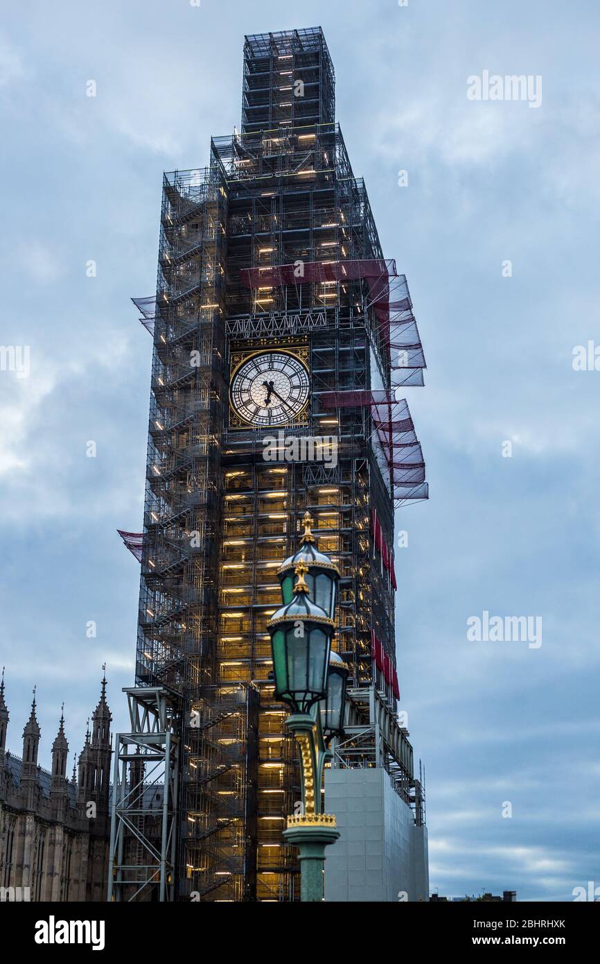 When Was Big Ben Constructed Big ben construction Banque de photographies et d’images à haute