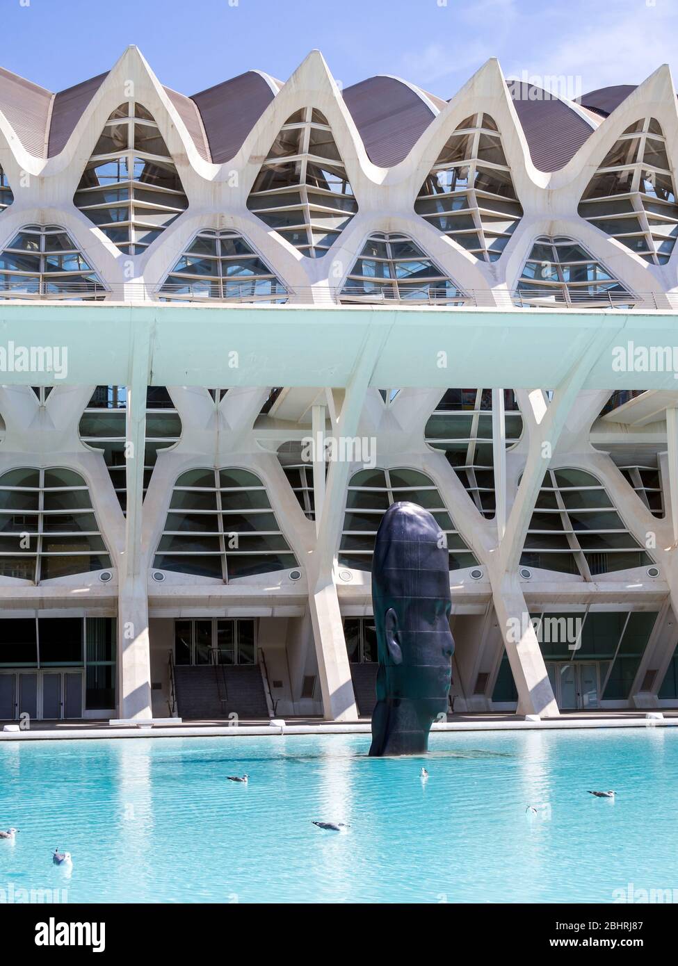 Musée de la Ciencias Príncipe Felipe (Ciudad de las Artes y las Ciencias). Valence. Communauté Valenciana. España Banque D'Images