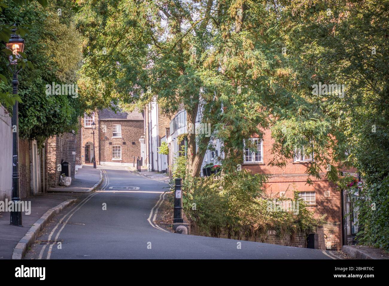 LONDRES- Hampstead Village, et zone riche dans le nord-ouest de Londres nord-ouest de Londres Banque D'Images