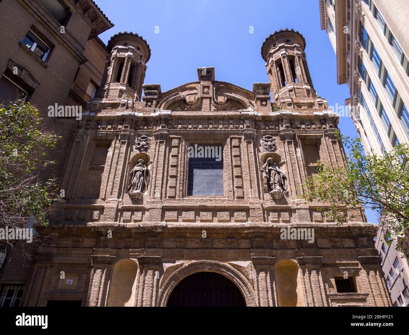 Iglesia de la Mantería. Saragosse. Aragón. España Banque D'Images