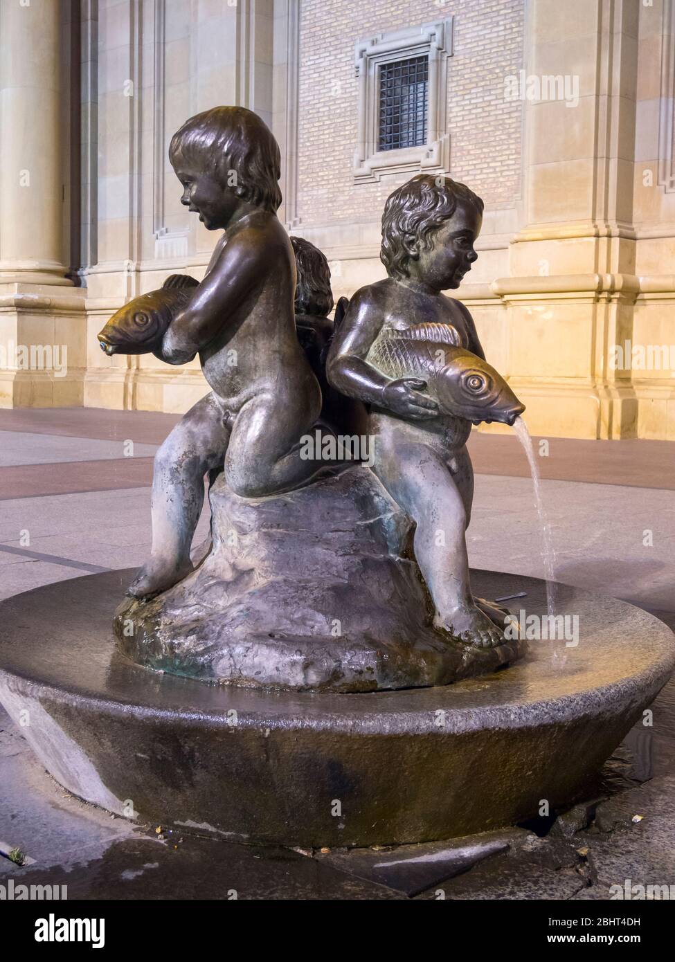 Fujunente à la Basílica de Nuestra Señora del Pilar. Saragosse. Aragón. España Banque D'Images