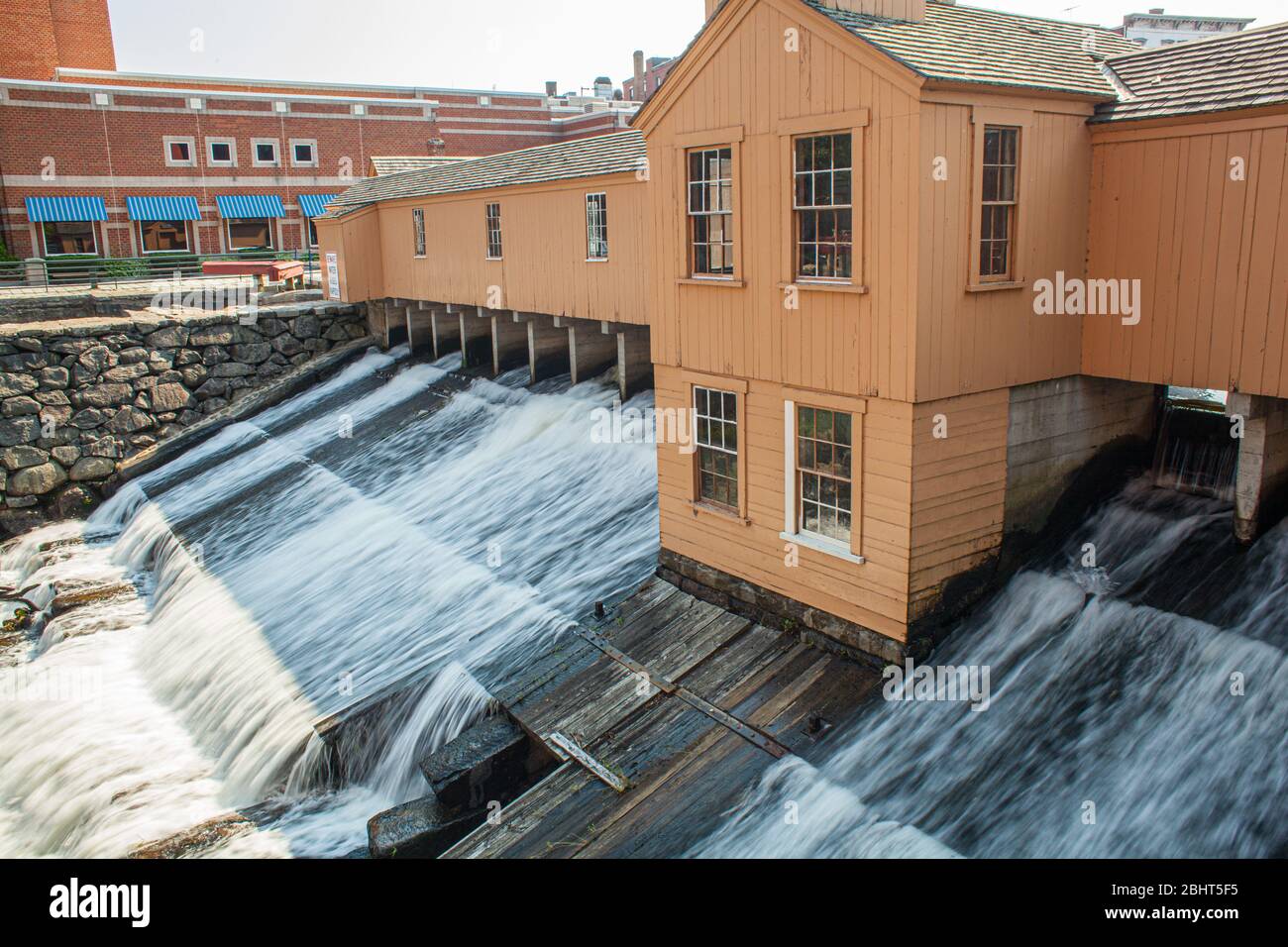 Parc national Lowell, Lowell, Massachusetts Banque D'Images