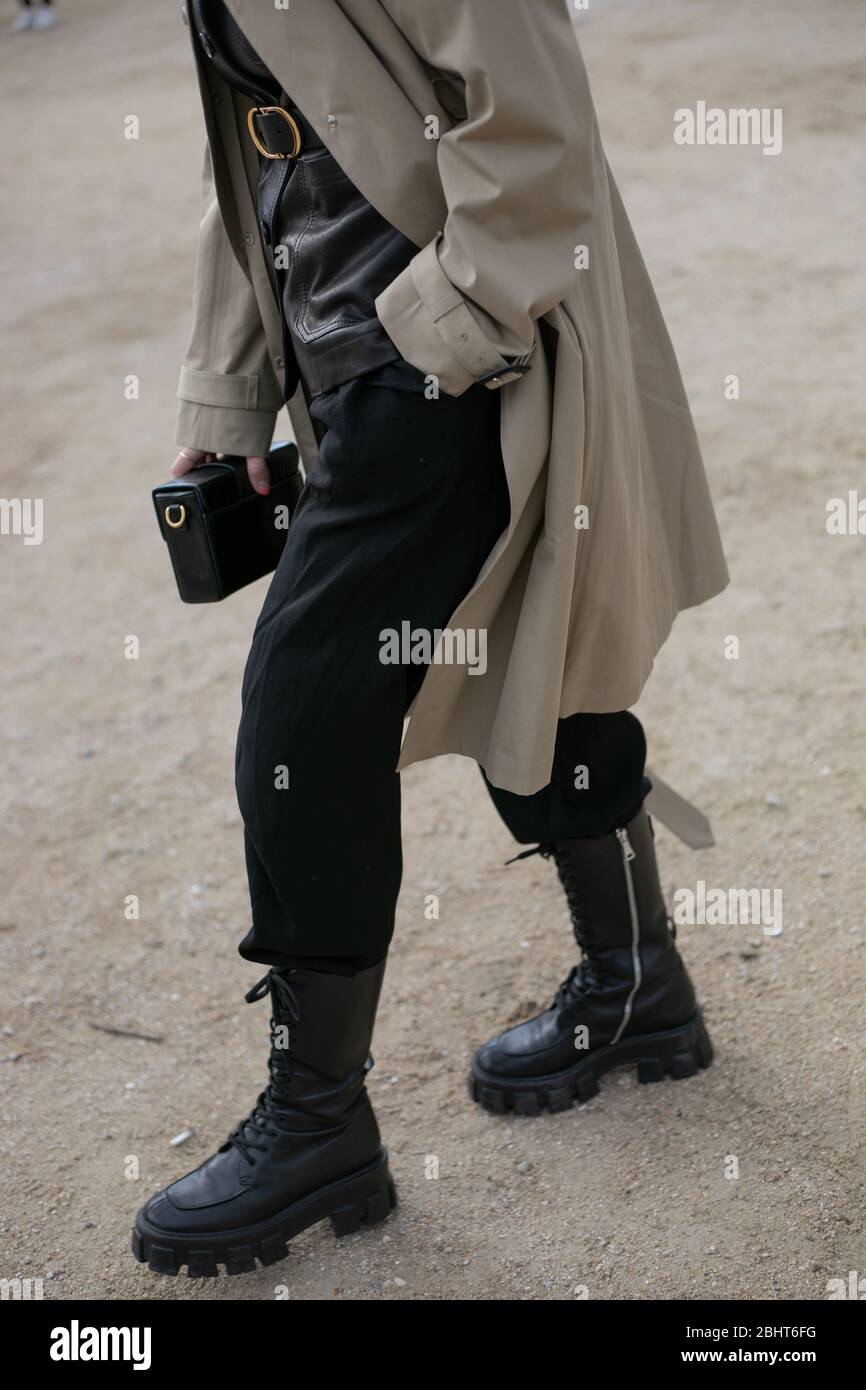 Fiona Zanetti assister au spectacle Dior pendant la semaine de la mode de Paris 25 février 2020 - photo: Piste Manhattan/Valentina Ranieri ***pour usage éditorial seulement*** Banque D'Images