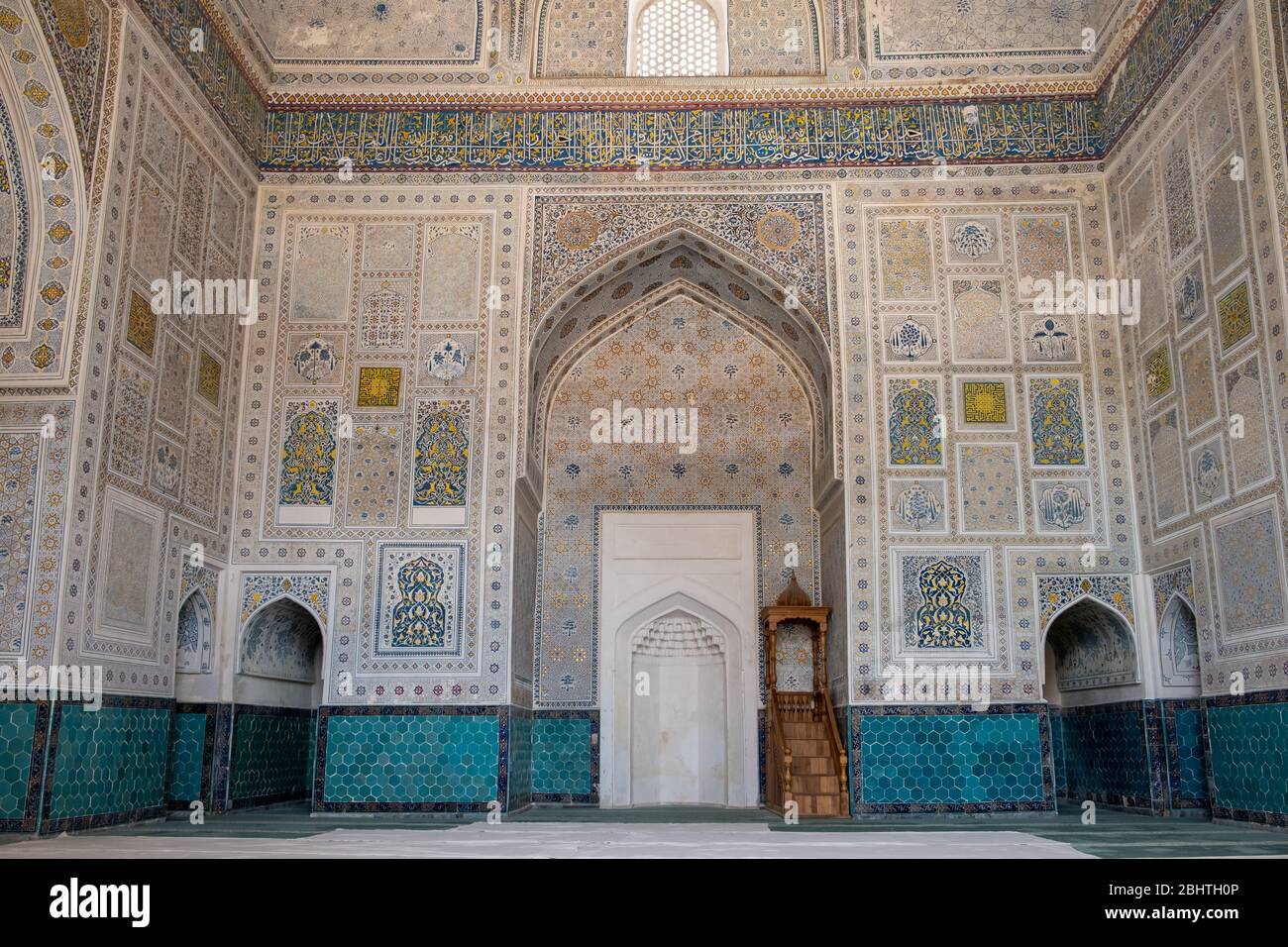 Mosquée Kok-Gumbaz, Shahrisabz, Ouzbékistan Banque D'Images