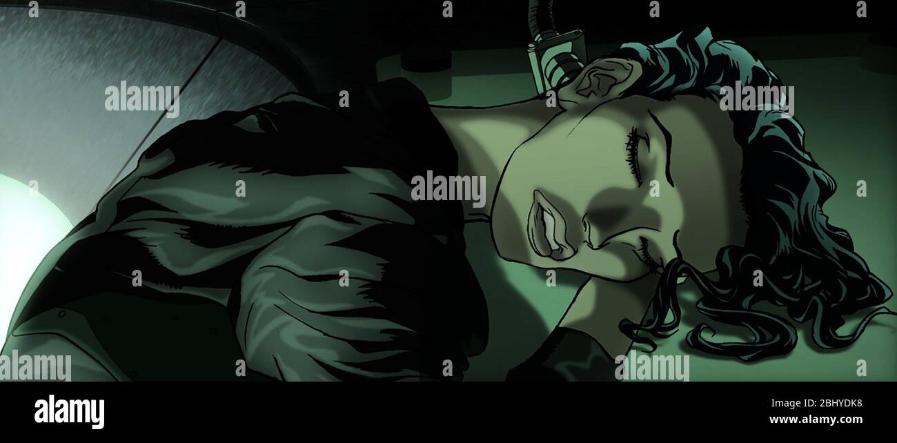 The Animatrix: Année matricielle: 2003 USA Directeur: Peter Chung animation Banque D'Images