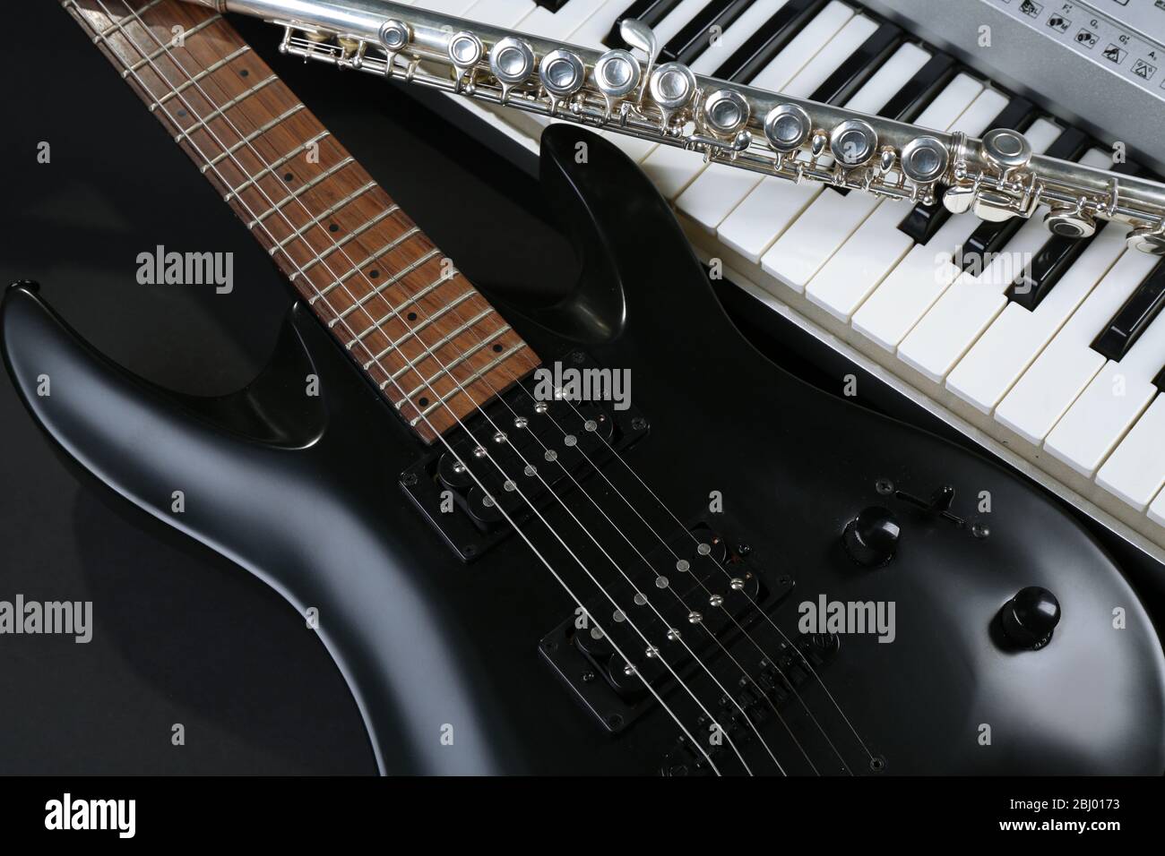 Instruments de musique, proximité Banque D'Images