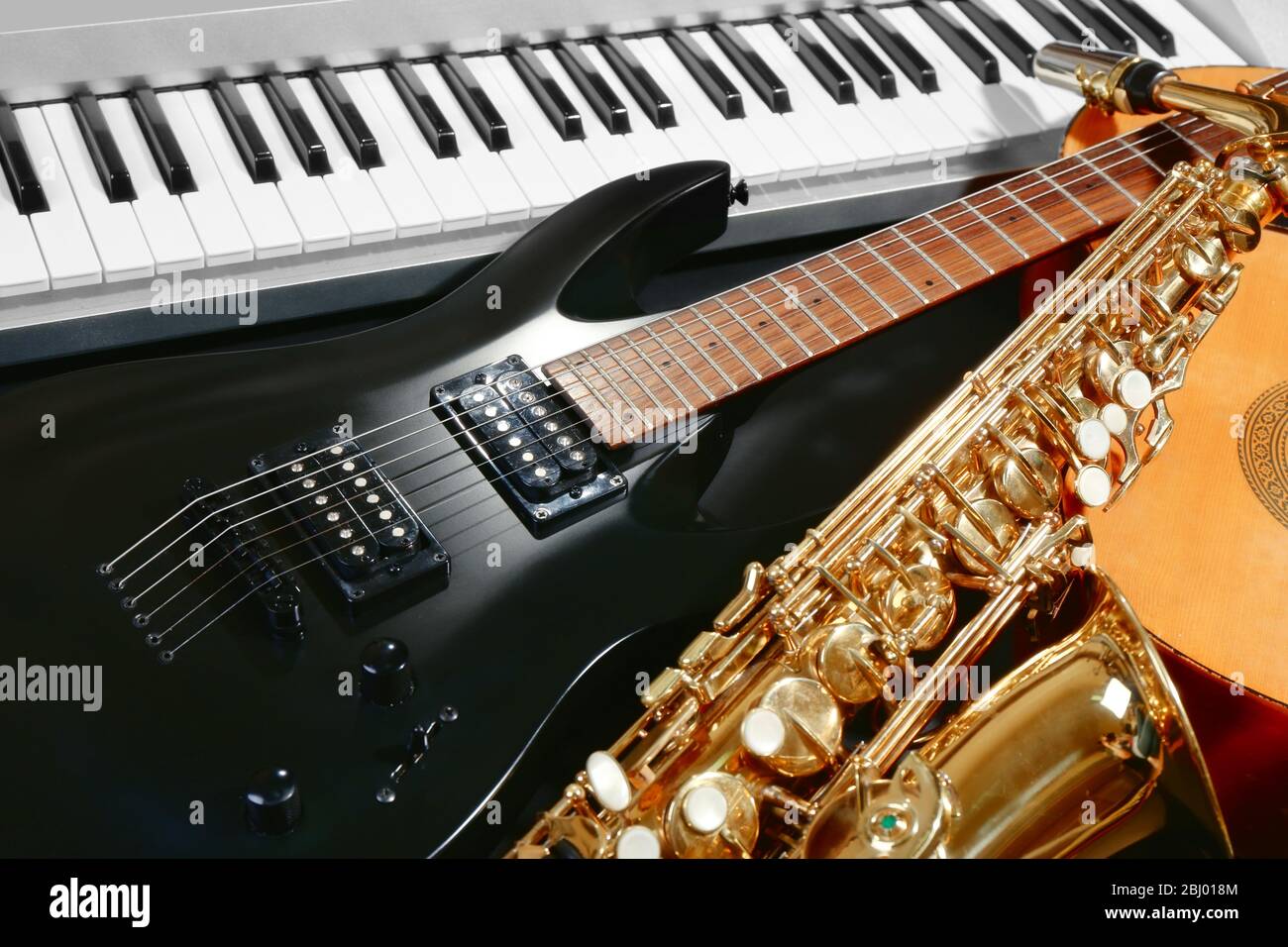 Instruments de musique, proximité Banque D'Images