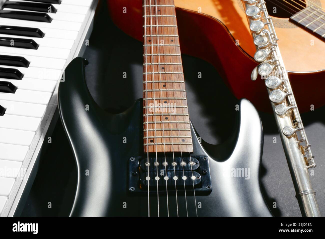 Instruments de musique, proximité Banque D'Images