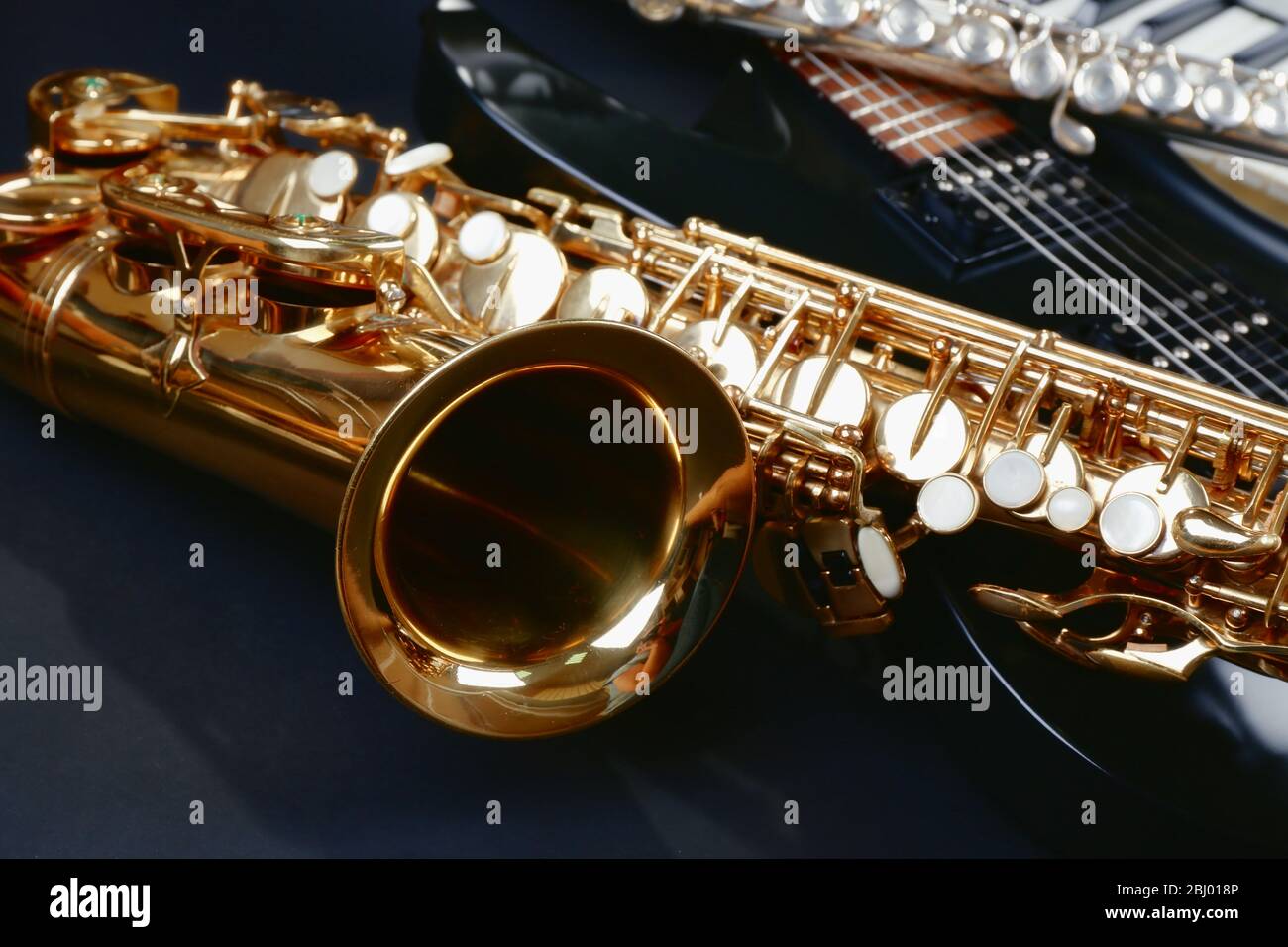 Instruments de musique, proximité Banque D'Images