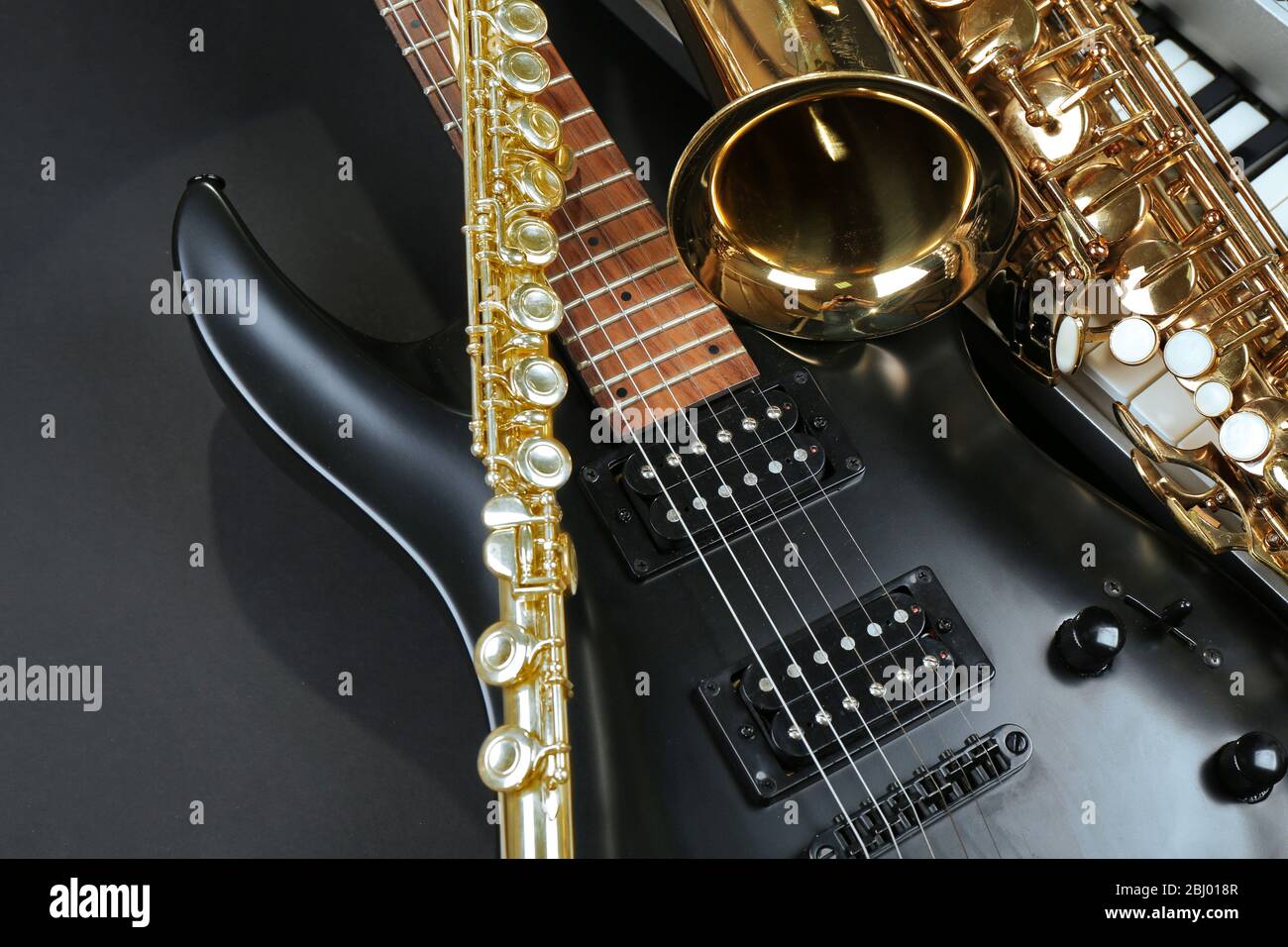 Instruments de musique, proximité Banque D'Images