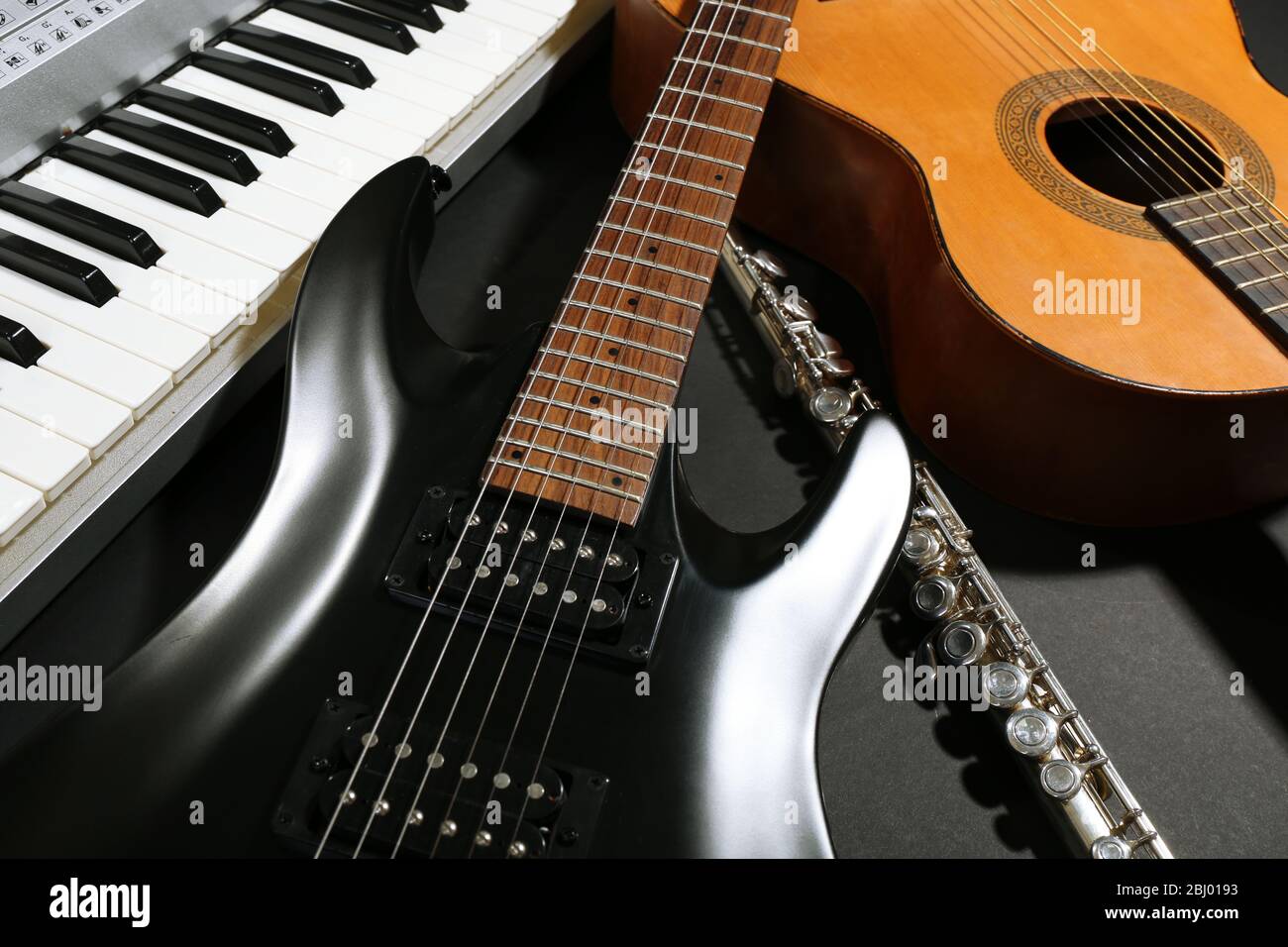 Instruments de musique, proximité Banque D'Images