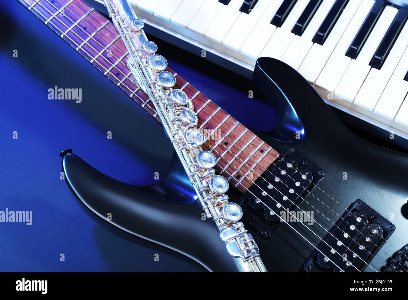 Instruments de musique, proximité Banque D'Images